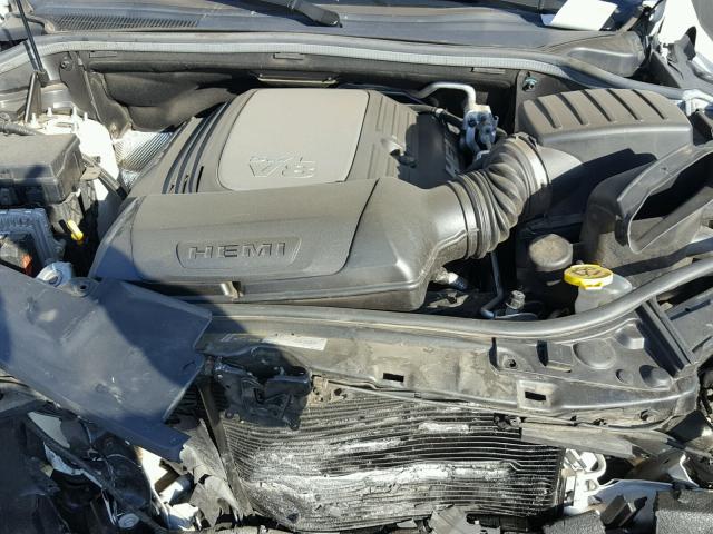 1C4SDHDT0EC344224 - 2014 DODGE DURANGO LI WHITE photo 7