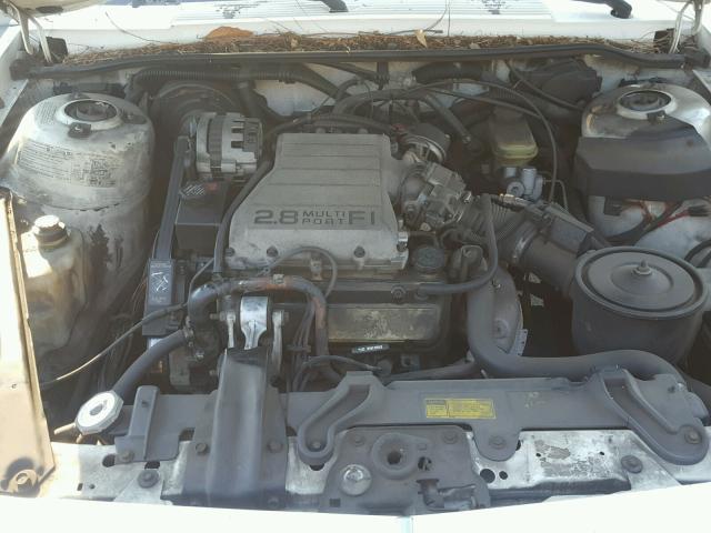 1G3AJ51W4HD380952 - 1987 OLDSMOBILE CUTLASS CI WHITE photo 7