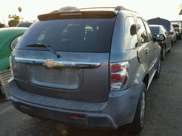 2CNDL13F256172362 - 2005 CHEVROLET EQUINOX LS GRAY photo 10