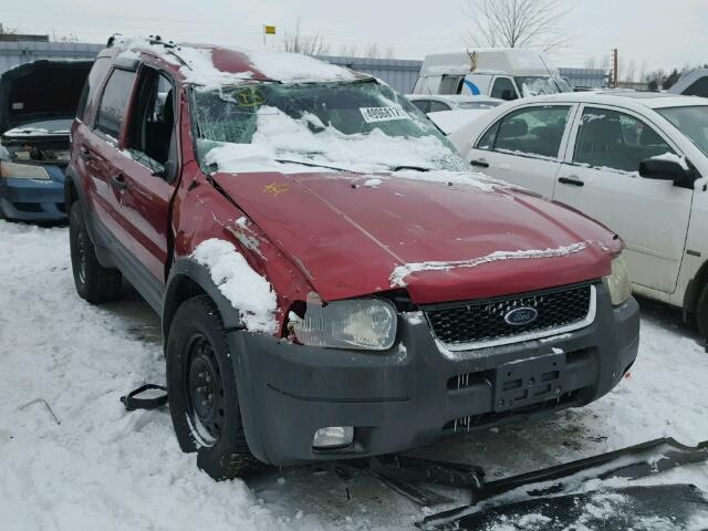 1FMYU03174KB18225 - 2004 FORD ESCAPE XLT RED photo 1