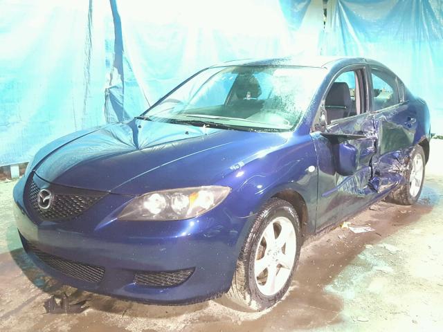 JM1BK12F641202190 - 2004 MAZDA 3 I BLUE photo 2