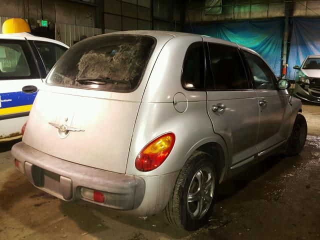 3C4FY4BB51T689787 - 2001 CHRYSLER PT CRUISER GRAY photo 4