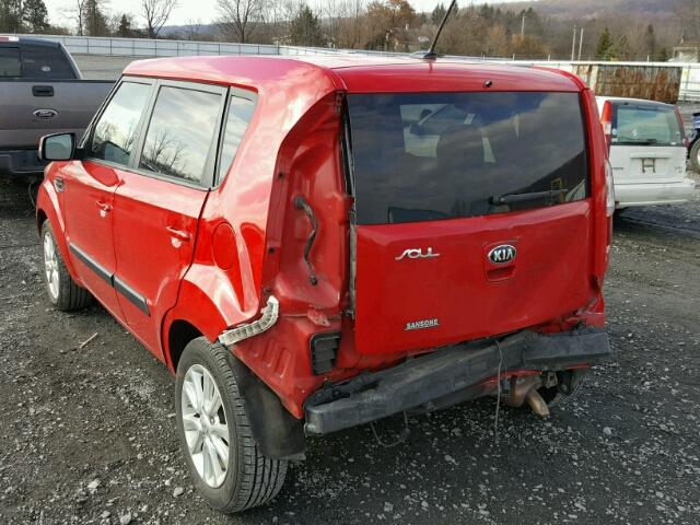 KNDJT2A63D7584482 - 2013 KIA SOUL + RED photo 3