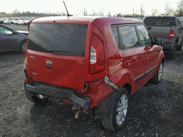 KNDJT2A63D7584482 - 2013 KIA SOUL + RED photo 4