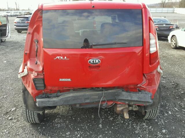 KNDJT2A63D7584482 - 2013 KIA SOUL + RED photo 9