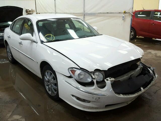 2G4WD582791234649 - 2009 BUICK LACROSSE C WHITE photo 1