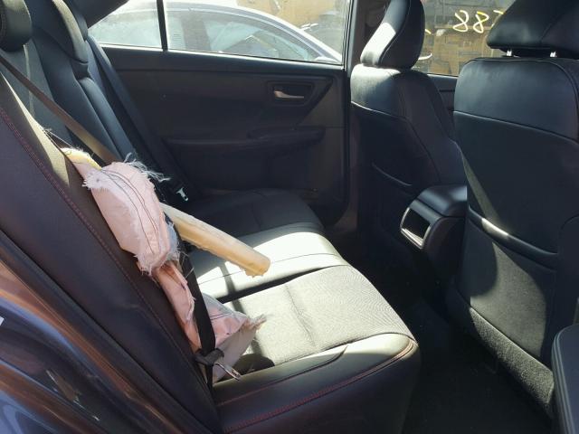 4T1BF1FK1HU802983 - 2017 TOYOTA CAMRY LE ნაცრისფერი ფოტო 6