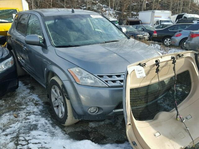 JN8AZ08W86W527619 - 2006 NISSAN MURANO SL GRAY photo 1