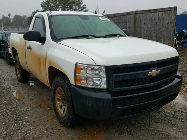 1GCEC14X48Z238872 - 2008 CHEVROLET SILVERADO WHITE photo 1