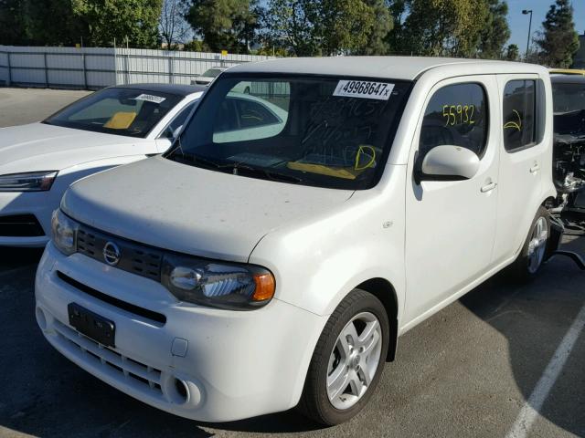 JN8AZ2KR1DT300690 - 2013 NISSAN CUBE S WHITE photo 2