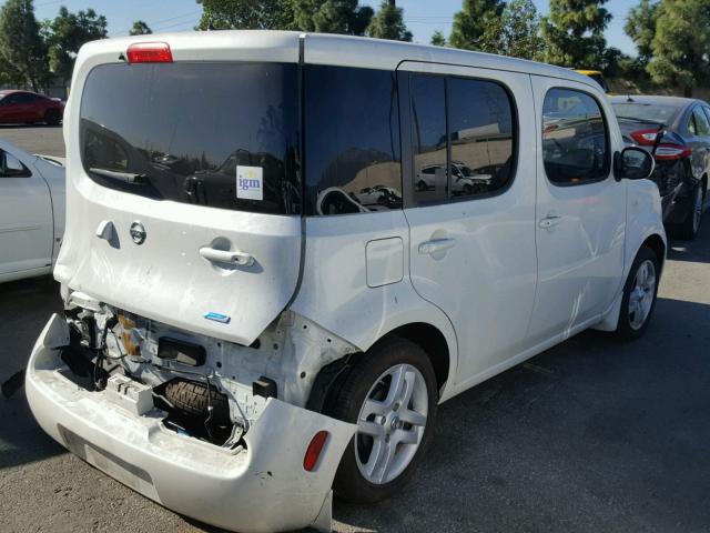 JN8AZ2KR1DT300690 - 2013 NISSAN CUBE S WHITE photo 4