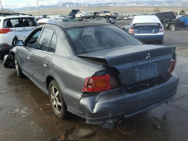 4A3AA46H53E164998 - 2003 MITSUBISHI GALANT ES GRAY photo 3