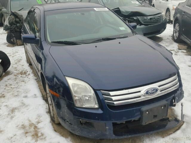 3FAHP01197R211574 - 2007 FORD FUSION SE BLUE photo 1