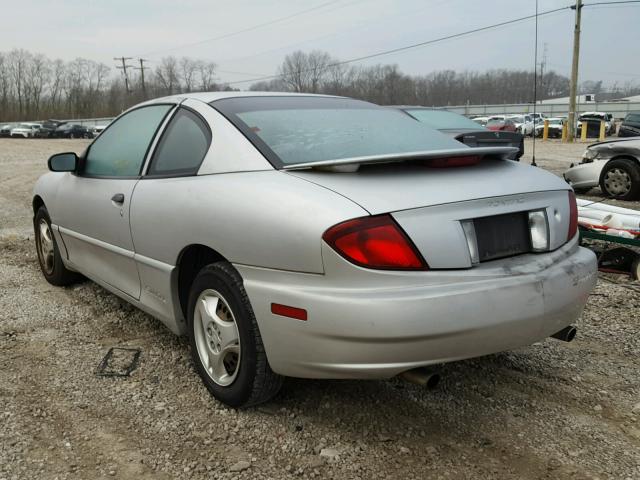 1G2JB12F837271815 - 2003 PONTIAC SUNFIRE SILVER photo 3