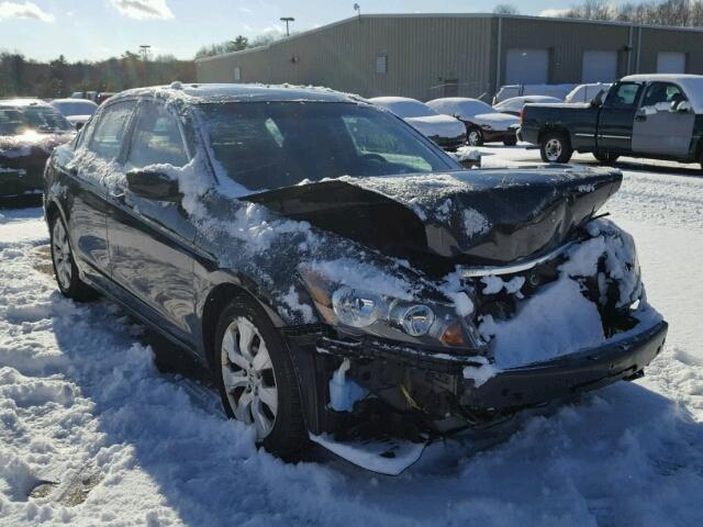 1HGCP26828A145565 - 2008 HONDA ACCORD EXL BLACK photo 1