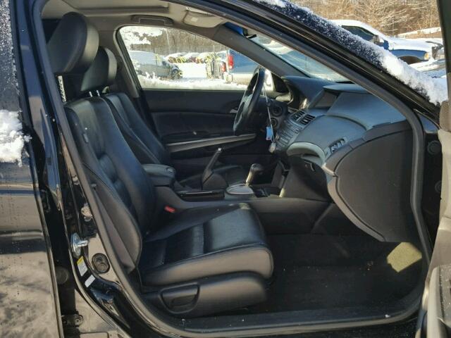 1HGCP26828A145565 - 2008 HONDA ACCORD EXL BLACK photo 5