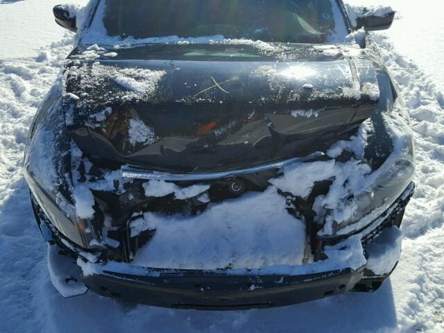 1HGCP26828A145565 - 2008 HONDA ACCORD EXL BLACK photo 7