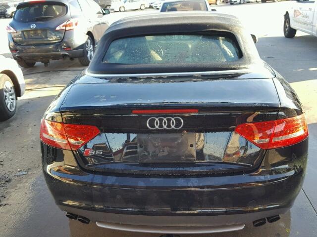 WAUVGAFH1AN025950 - 2010 AUDI S5 PRESTIG BLACK photo 9