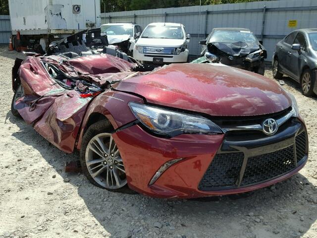 4T1BF1FK3HU741085 - 2017 TOYOTA CAMRY LE MAROON photo 1