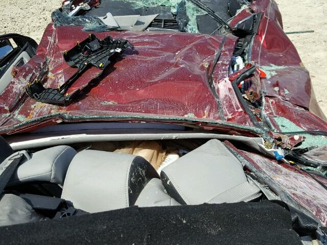 4T1BF1FK3HU741085 - 2017 TOYOTA CAMRY LE MAROON photo 9