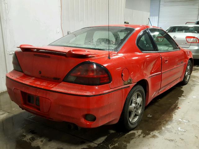 1G2NW12E12C172725 - 2002 PONTIAC GRAND AM G RED photo 4