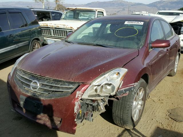 1N4AL2AP6BC182667 - 2011 NISSAN ALTIMA BAS MAROON photo 2