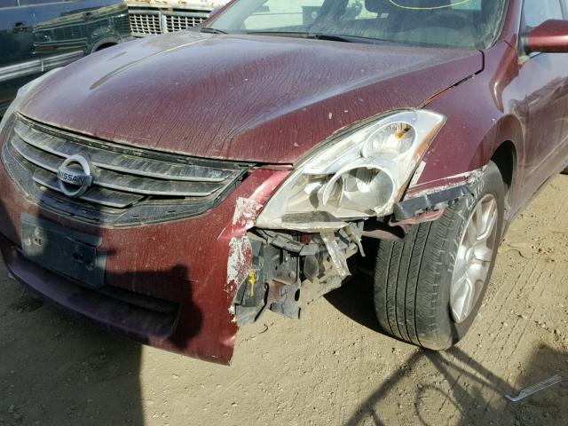 1N4AL2AP6BC182667 - 2011 NISSAN ALTIMA BAS MAROON photo 9