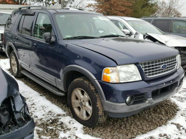 1FMZU73W13UC17408 - 2003 FORD EXPLORER X BLUE photo 1