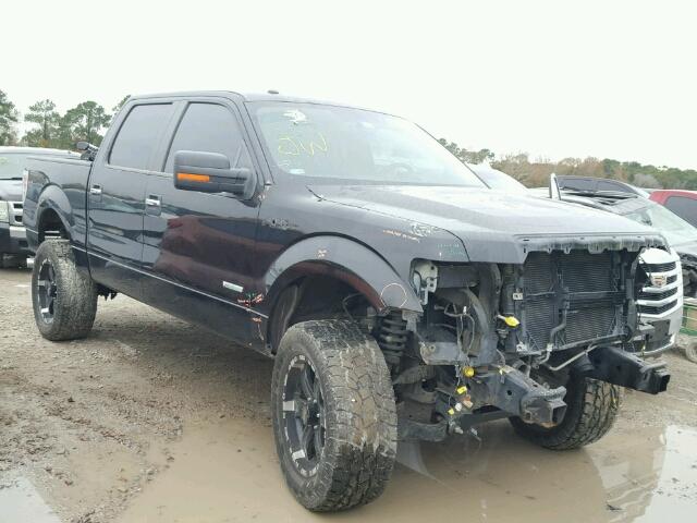 1FTFW1CT7DKE02113 - 2013 FORD F150 SUPER BLACK photo 1