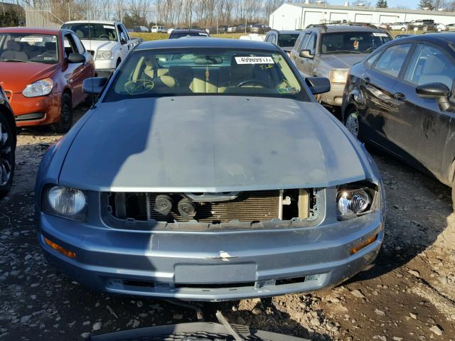 1ZVFT80N365189229 - 2006 FORD MUSTANG BLUE photo 9