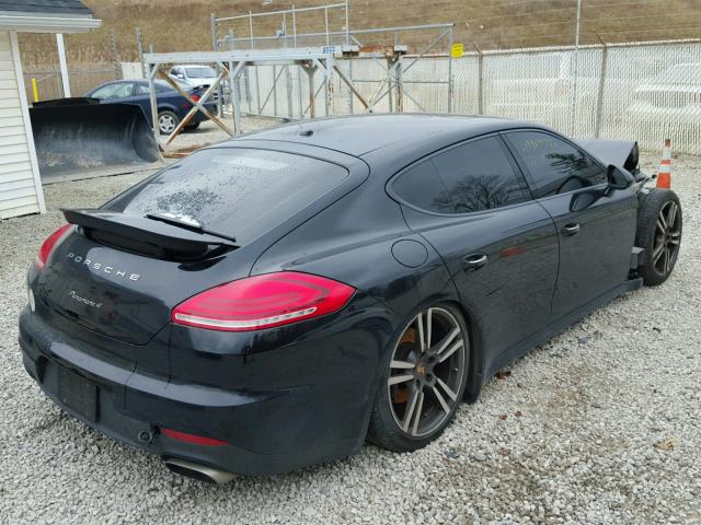 WP0AA2A72EL007739 - 2014 PORSCHE PANAMERA 2 BLACK photo 4