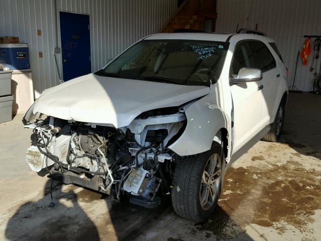 2GNFLGEK5G6143054 - 2016 CHEVROLET EQUINOX LT WHITE photo 2