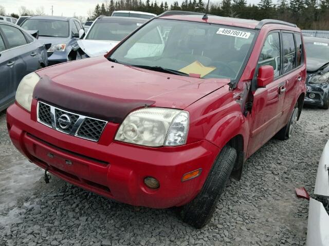 JN8BT08V86W205916 - 2006 NISSAN X-TRAIL XE RED photo 2