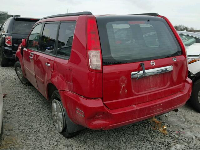 JN8BT08V86W205916 - 2006 NISSAN X-TRAIL XE RED photo 3