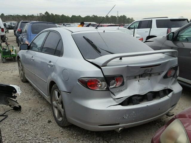 1YVHP84C475M47987 - 2007 MAZDA 6 I SILVER photo 3