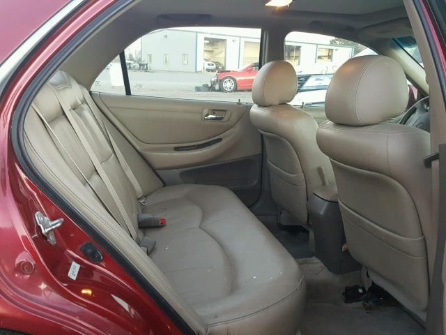 1HGCG16512A023397 - 2002 HONDA ACCORD EX RED photo 6