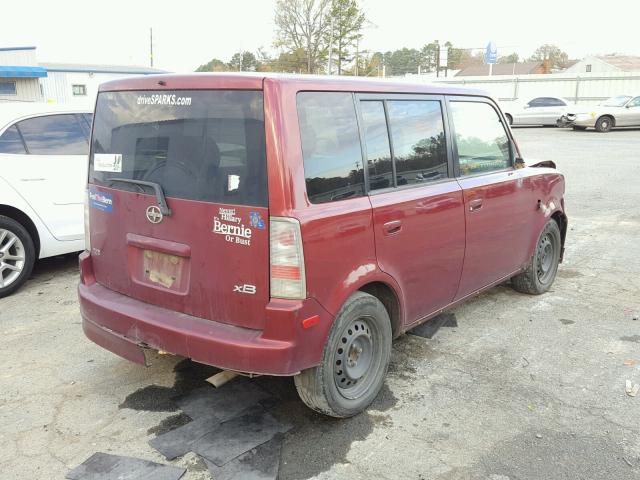 JTLKT324864092577 - 2006 TOYOTA SCION XB 栗色 照片 4