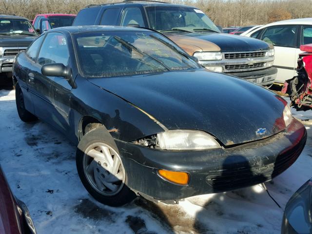 1G1JC1243V7262118 - 1997 CHEVROLET CAVALIER B BLACK photo 1