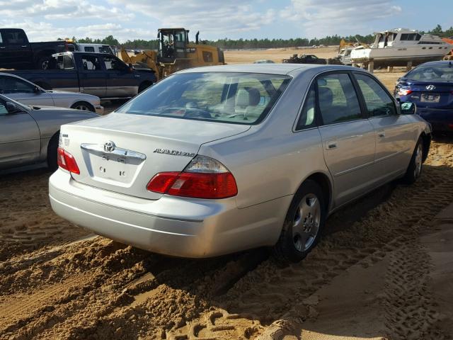 4T1BF28B73U272093 - 2003 TOYOTA AVALON XL SILVER photo 4