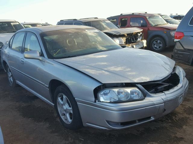 2G1WH55K959277035 - 2005 CHEVROLET IMPALA LS SILVER photo 1