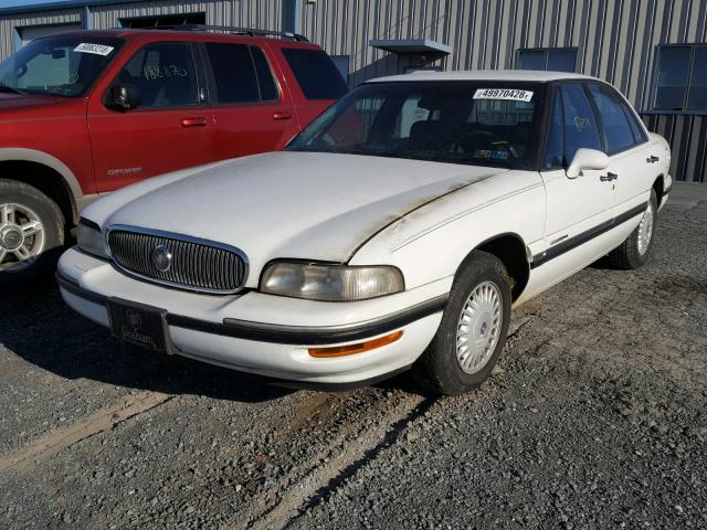 1G4HP52K7VH523563 - 1997 BUICK LESABRE CU WHITE photo 2