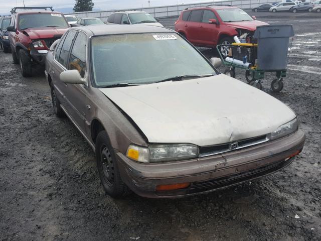 1HGCB7543MA129024 - 1991 HONDA ACCORD DX BROWN photo 1