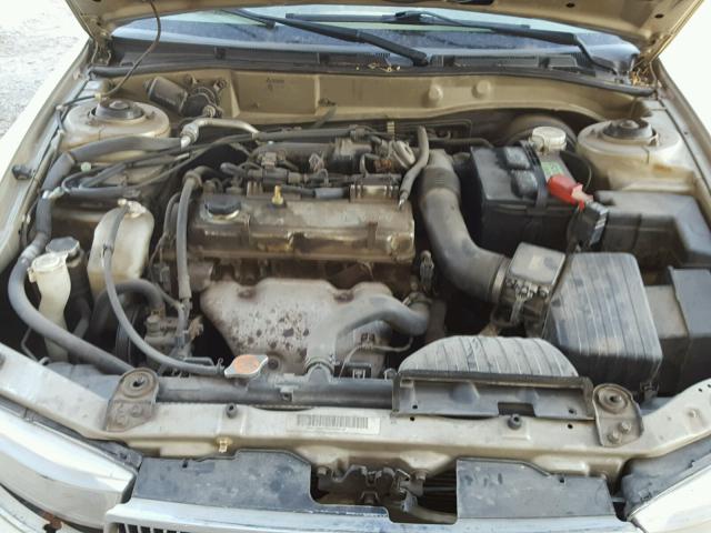 4A3AA46G31E067139 - 2001 MITSUBISHI GALANT ES TAN photo 7