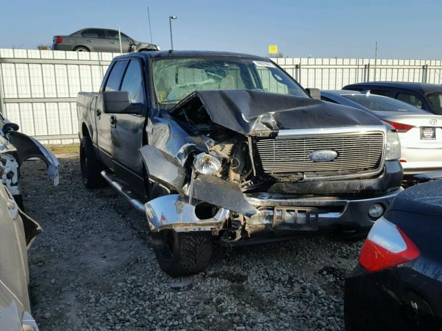 1FTPW14578FA16536 - 2008 FORD F150 SUPER BLACK photo 1