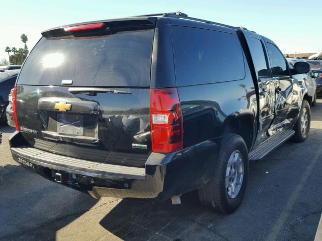 1GNSCJE07CR269067 - 2012 CHEVROLET SUBURBAN C BLACK photo 4