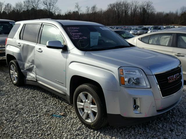 2GKALMEK0D6400736 - 2013 GMC TERRAIN SL SILVER photo 1