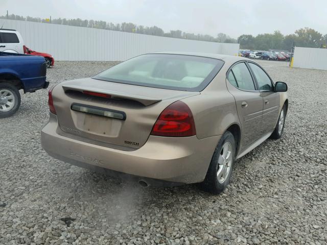 2G2WP552571198946 - 2007 PONTIAC GRAND PRIX Ոսկեգույն լուսանկար 4