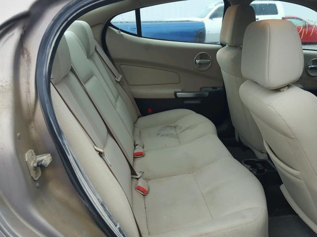 2G2WP552571198946 - 2007 PONTIAC GRAND PRIX Ոսկեգույն լուսանկար 6