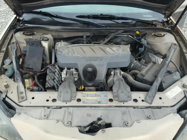 2G2WP552571198946 - 2007 PONTIAC GRAND PRIX Ոսկեգույն լուսանկար 7