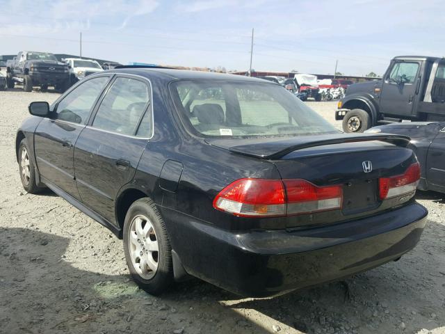 1HGCG56602A171931 - 2002 HONDA ACCORD EX BLACK photo 3